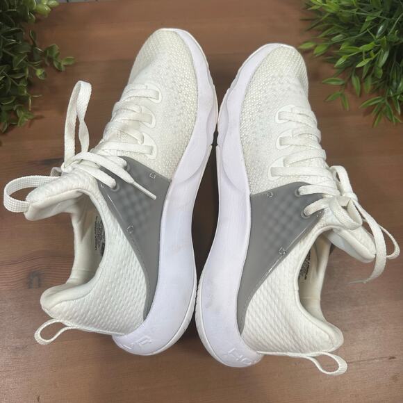 Under Armour Women's HOVR Rise 3 Cross Trainer White Shoes Size 6.5 - Picture 6 of 8